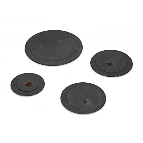 1 SERIE gas de cocina quemador CASTOR REX ELECTROLUX ZANUSSI ZOPPAS ESMALTADO PLATOS NEGROS