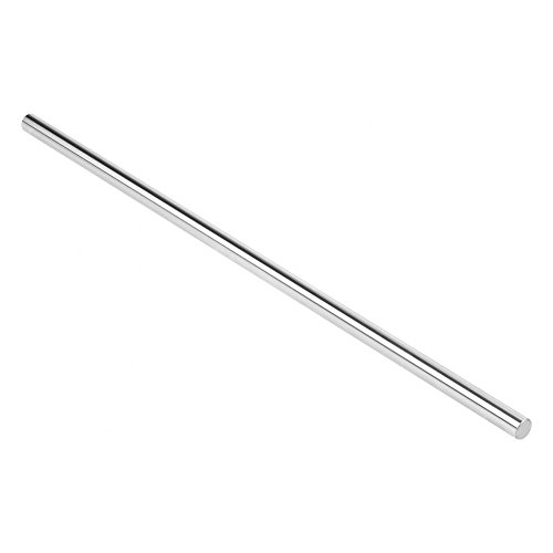 1 Unids 15mm 500mm Varilla de acero Lineal Cromado Carbono Endurecer Cilindro Barra HRC55-60