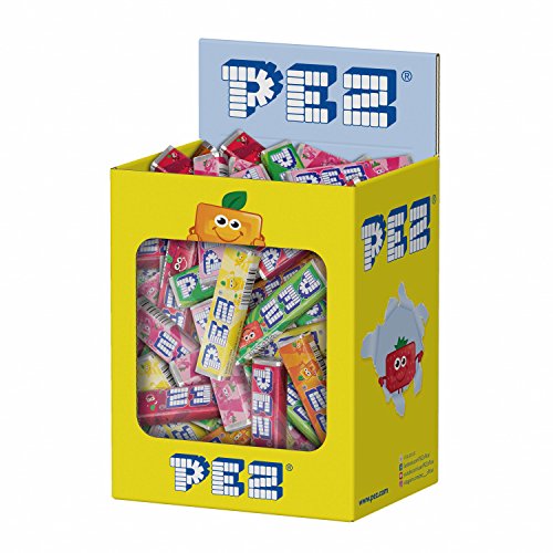100 caramelos PEZ sabor fruta