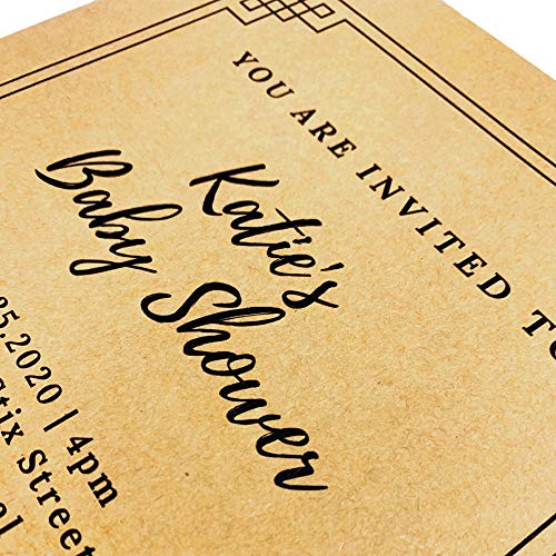 100 hojas, Papel Kraft Marrón A4, 100 g/m²