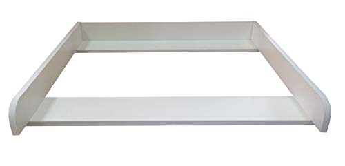 1011823743, Polini Kids Wickelaufsatz für Kommode MALM IKEA in weiß, 1353.9