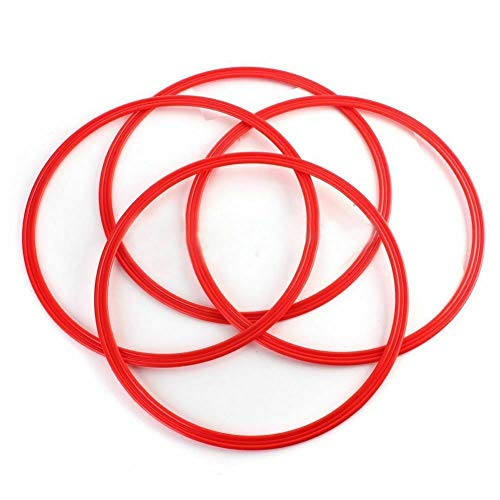 12 anillos de entrenamiento de fútbol, entrenamiento deportivo, agilidad, anillo de velocidad, aros de fútbol, fútbol, baloncesto, anillo de entrenamiento
