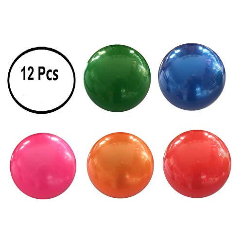 12 Pcs Juguete De Pelota De Playa De Balon (Liso Brillante)