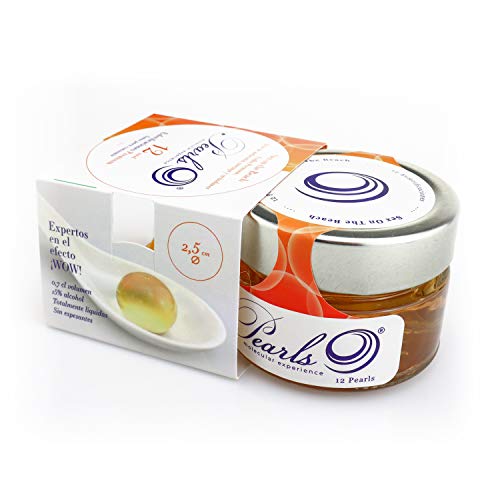 12 Pearls Sex on the Beach - Esferificaciones Premium listas para consumir (12 unidades). La vanguardia de la Gastronomía Gourmet en su mesa, la Coctelería Molecular. Productos Gourmet 2.0.