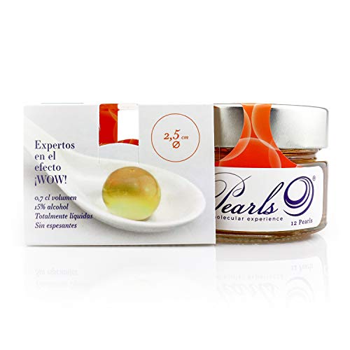 12 Pearls Sex on the Beach - Esferificaciones Premium listas para consumir (12 unidades). La vanguardia de la Gastronomía Gourmet en su mesa, la Coctelería Molecular. Productos Gourmet 2.0.