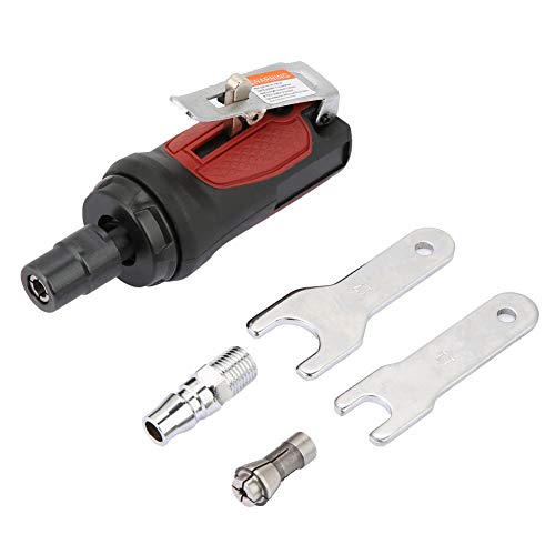 1/4 1/8 Mini amoladora de ángulo de aire con llave y troqueladora neumática de alta velocidad 25000 rpm