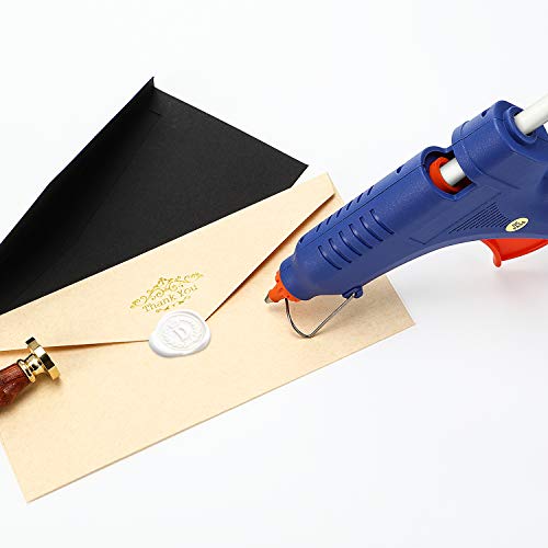15 Palillos de Cera de Sellado de Pistola de Pegamento para Sello de Lacre Retro Vintage y Carta, para Invitaciones de Boda, Sobres de Tarjetas, Caracoles, Envoltura de Vino Regalos (Blanco Marfil)