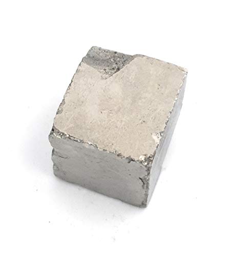 4 Piritas Cúbicas de Navajún La Rioja Pirita Piedra del Dinero Dorada Cubo Bruto Piedras Negocios Oro