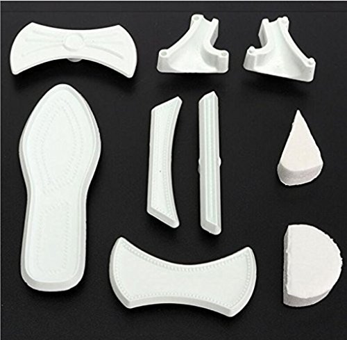 9 moldes de tacones altos para fondant, moldes para decoración de pasteles, herramientas de decoración