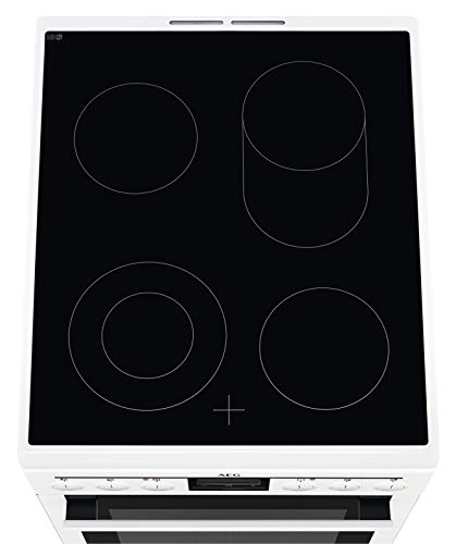 AEG 47995VD-WN - Cocina (Cocina independiente, Blanco, Giratorio, Electrónico, Eléctrico, 57 L)