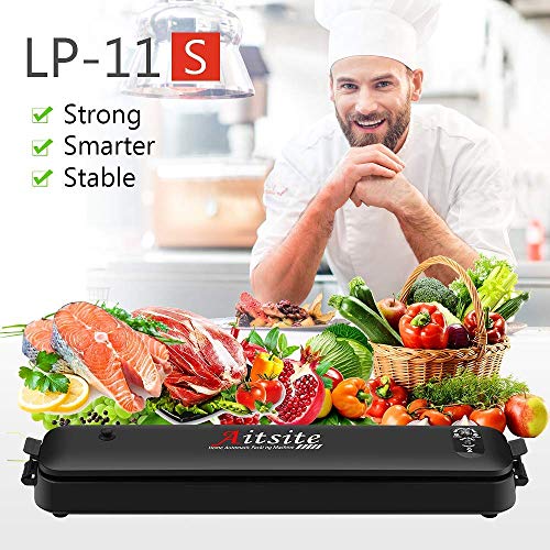 Aitsite Selladora al Vacío Envasadora al Vacío Sistema de Sellado al Vacío automático para Carne Huevos Verduras