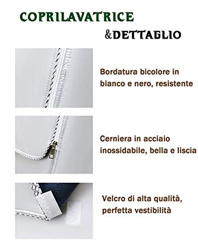 AKEfit Funda de Lavadora Cubierta Impermeable para Lavadora/Secadora de Carga Frontal para Lavadora o Secadora 60 * 85 * 64cm