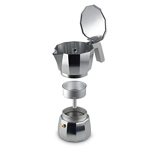 Alessi DC06/1 - Cafetera expreso, aluminio