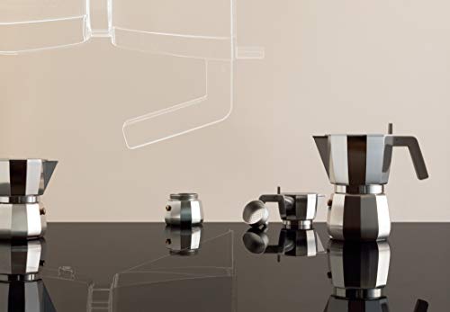 Alessi DC06/1 - Cafetera expreso, aluminio