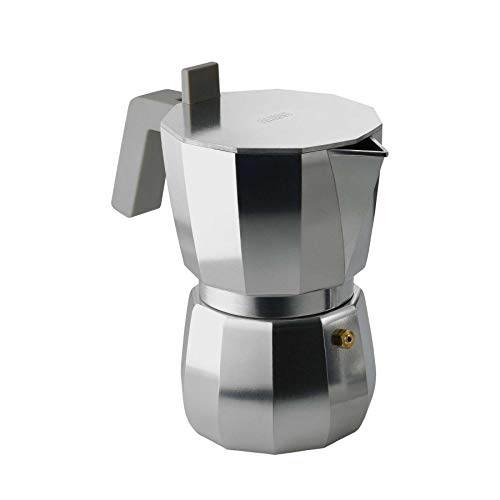 Alessi DC06/6 Cafetera expreso, aluminio