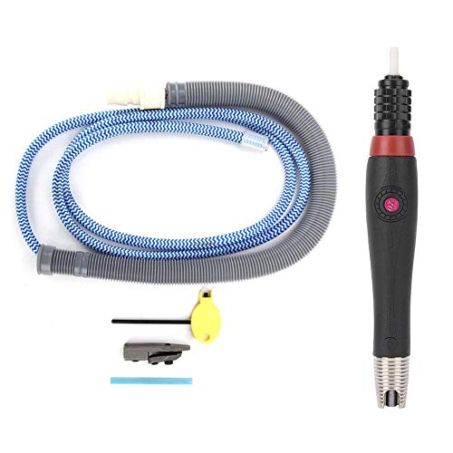 Amoladora de troquel, Pluma de molienda neumática, Máquina de molienda neumática de ultrasonido para archivos de amoladora neumática para tallado de jade Carrera de 0.7 mm