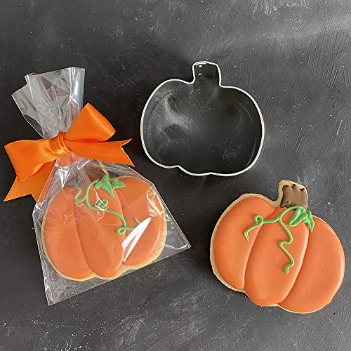 Ann Clark Cookie Cutters Cortador de galletas calabaza de Halloween - 10 cm - Acero fabricado en EE. UU.