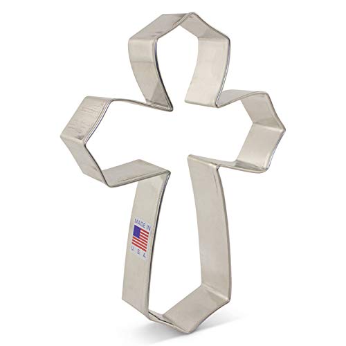 Ann Clark Cookie Cutters Cortador de galletas cruz extragrande por Tunde's Creations - 13,4 cm