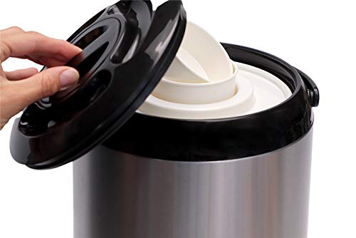 Aps - Termo C/Grifo Inox 9,5 Lt