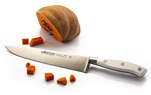 Arcos Riviera Blanc - Cuchillo de cocinero, 200 mm (estuche)