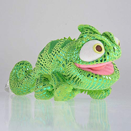 asfrata265 Peluche 20 Cm Rapunzel Enredado Cute Pet Chameleon Lizard Peluches Peluches Bebé Niños Niñas Juguetes para Niños Juguetes Almohada Blanda Niños/Parejas/Juguetes para Ancianos Muñecas