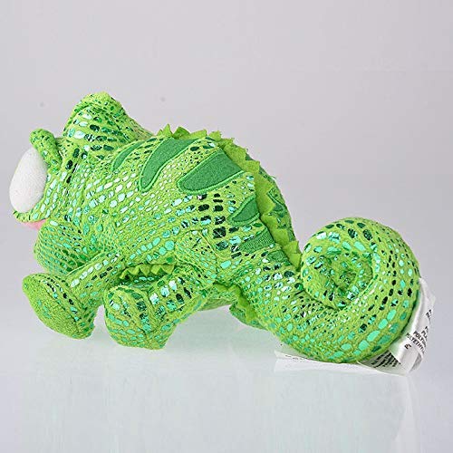 asfrata265 Peluche 20 Cm Rapunzel Enredado Cute Pet Chameleon Lizard Peluches Peluches Bebé Niños Niñas Juguetes para Niños Juguetes Almohada Blanda Niños/Parejas/Juguetes para Ancianos Muñecas
