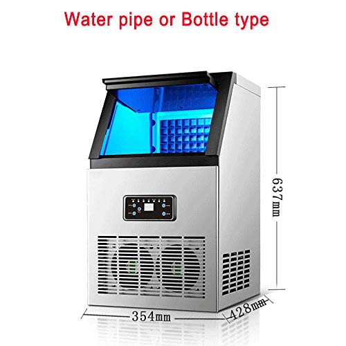 Ashey Fabricación automática de Hielo, máquina Máquina de Hielo en Cubos Comercial Maquinaria para pequeñas Empresas Máquina de Bolas de Hielo para Leche Barra de té Cafetería