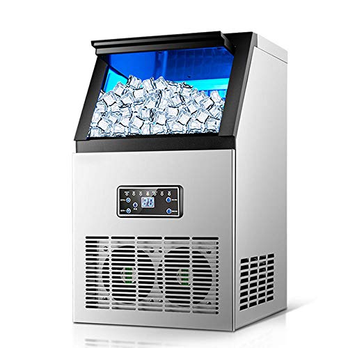 Ashey Fabricación automática de Hielo, máquina Máquina de Hielo en Cubos Comercial Maquinaria para pequeñas Empresas Máquina de Bolas de Hielo para Leche Barra de té Cafetería
