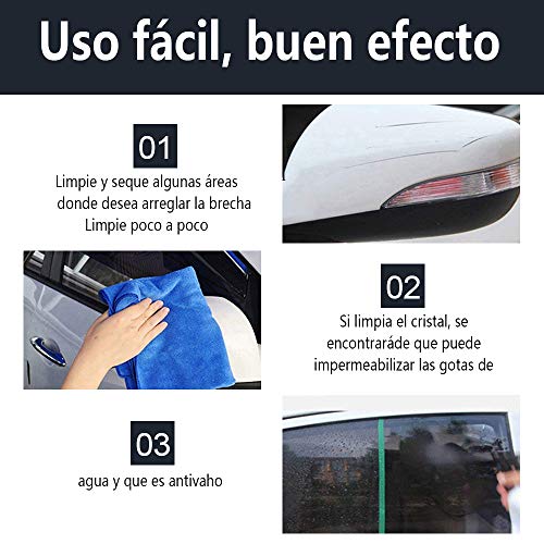 Bamoer Reparador de arañazos para Coche, para reparación de arañazos, Cuidado de la Pintura, Pulido y reparación de arañazos de Pintura para Reparar arañazos en el Coche