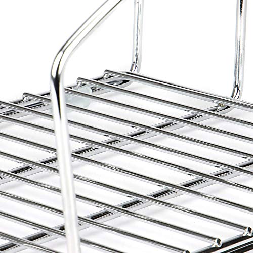 Bandeja de cocina y estante para hornear | Tabla de cortar, Bandeja de hornear Organizador de armario | Soporte vertical cromado | M&W