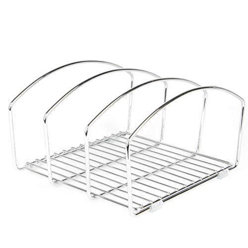 Bandeja de cocina y estante para hornear | Tabla de cortar, Bandeja de hornear Organizador de armario | Soporte vertical cromado | M&W