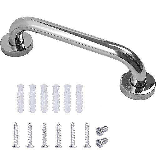 Barra de Agarre de Baño de Acero Inoxidable, Mango de Seguridad para Ducha de Acero Inoxidable, para Ancianos Discapacitados, Niños, Mujeres Embarazadas, Toallas Colgantes, Ropa