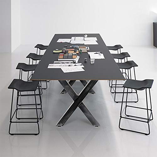 Bastidores para mesa 72x60 cm Acero lacado claro Caballetes Perfil-X Patas de mesa Bricolaje