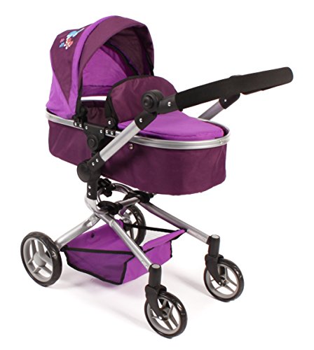 Bayer Chic 2000 593 25 – Carrito para muñecas Yolo, Color Morado