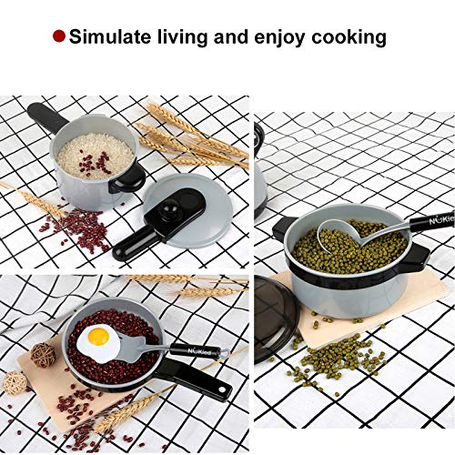BeebeeRun Juguete de Cocina Set,Cocina de Juguete,Niños de 3 Años de Edad,22 Piezas