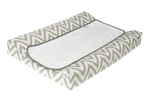 Belino 617659 - Cambiador plastificado, 48 x 70 cm, color Chevron (Gris)