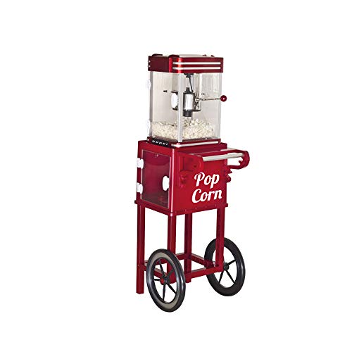 Beper BT.650Y Máquina para hacer palomitas con carrito