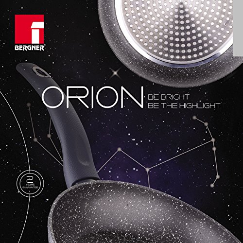 Bergner Orion Pancake Pan, Aluminio Forjado, Gris, 24 cm