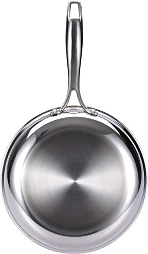 Bergner Sartén, Acero Inoxidable, Cromado, 24 cm