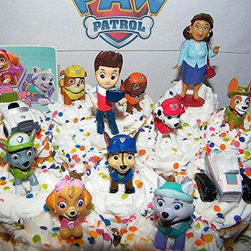BESLIME Mini juego de figuras, decoración para tartas, suministros para fiestas, figuras para magdalenas, suministros para decoración de tartas, decoración para tartas, 12 piezas