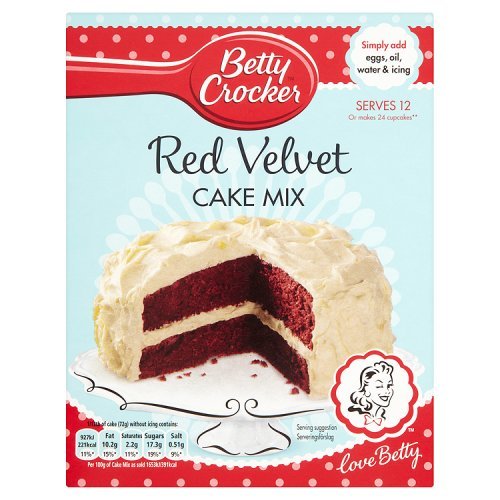 Betty Crocker Red Velvet, Bizcocho - 425 gr.
