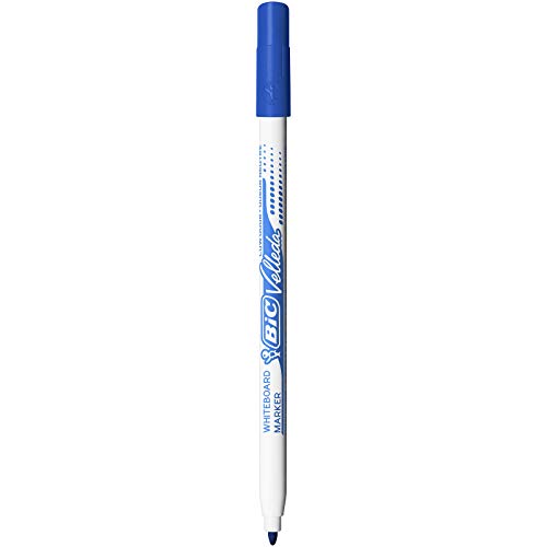 Bic Velleda 1721 Fin Marcador borrado en seco Blister 4 azul