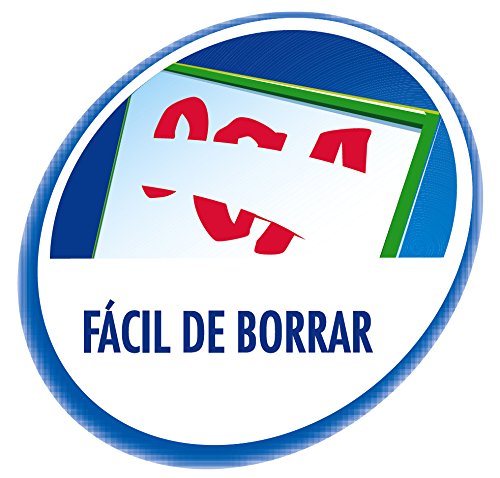 BIC Velleda 1741 Marcadores de Pizarra punta media - Azul, Caja de 12 unidades