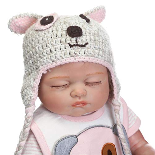 Binxing Toys 20 Pulgadas muñecas Reborn Cuerpo Entero Silicona niña Reborn Toddler realistas con Accesorios
