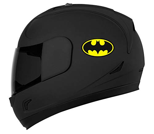 Biomar Labs® Conjunto de 20pcs Pegatina Batman Logo Emblema Vinilo Adhesivo Coches Cascos Motos Ciclomotores Bicicletas Ordenador Portátil D 55