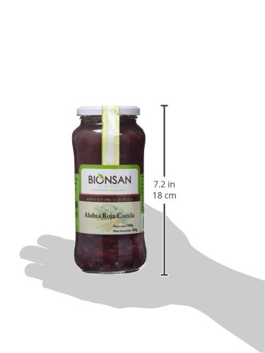Bionsan Alubia Roja Cocida Ecológica - 4 Botes de 400 gr - Total : 1600 gr