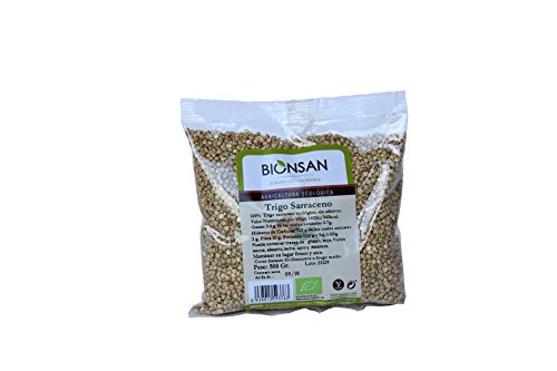 Bionsan Trigo Sarraceno en Grano Ecológico | 6 Bolsas de 500g | Total: 3000 gr