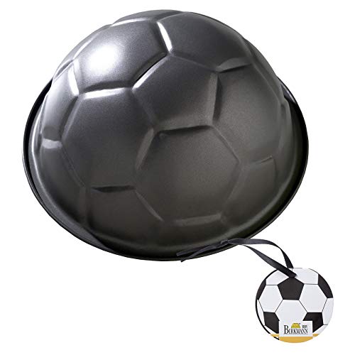 Birkmann - Molde de Tarta con Forma de balón de fútbol