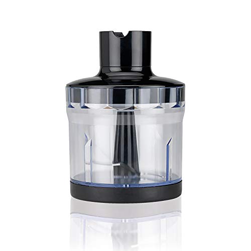 Black+Decker BXHBA1000E Batidora de mano, 3 Accesorios, 1000 W, Acero Inoxidable, 20 Velocidades, Gris