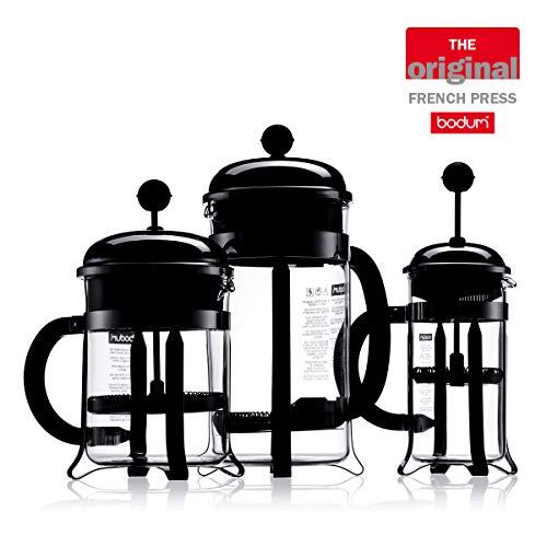 Bodum 1923-16 Cafetera émbolo, Vidrio, plástico, Acero, Centimeters